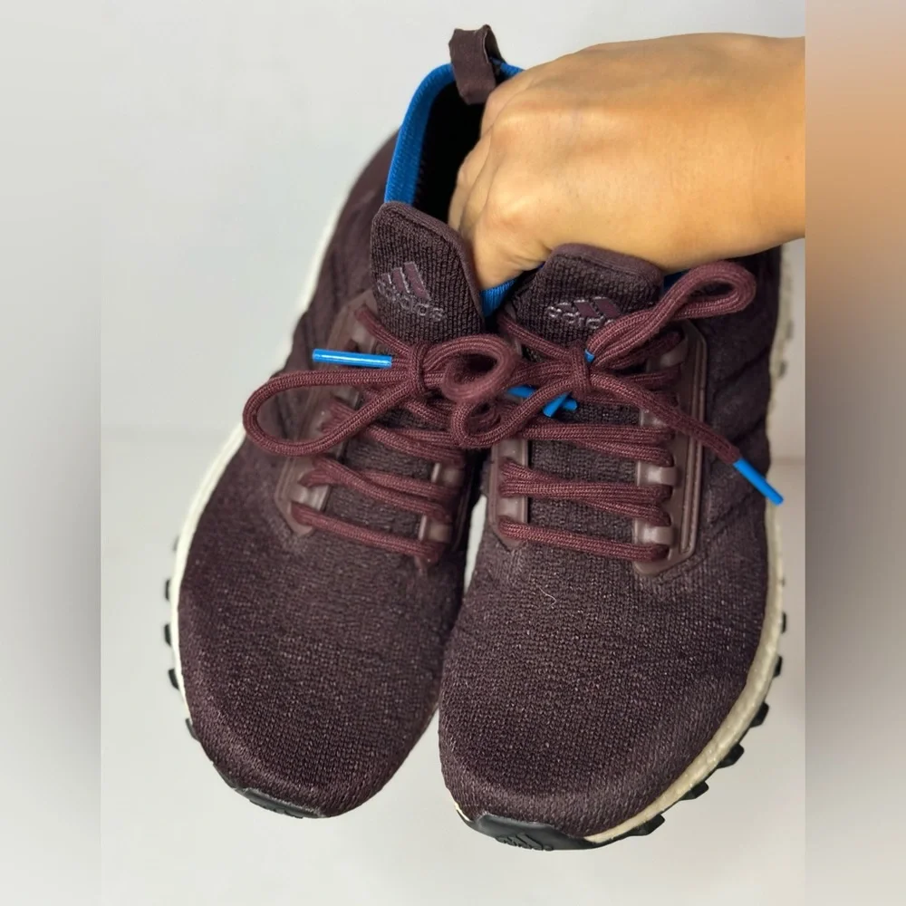 Adidas UltraBoost All Terrain AT Running Shoes Maroon Red Youth Size 6